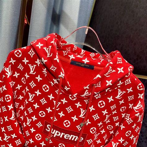 louis vuitton supreme denim shirt replica|louis vuitton supreme hoodie price.